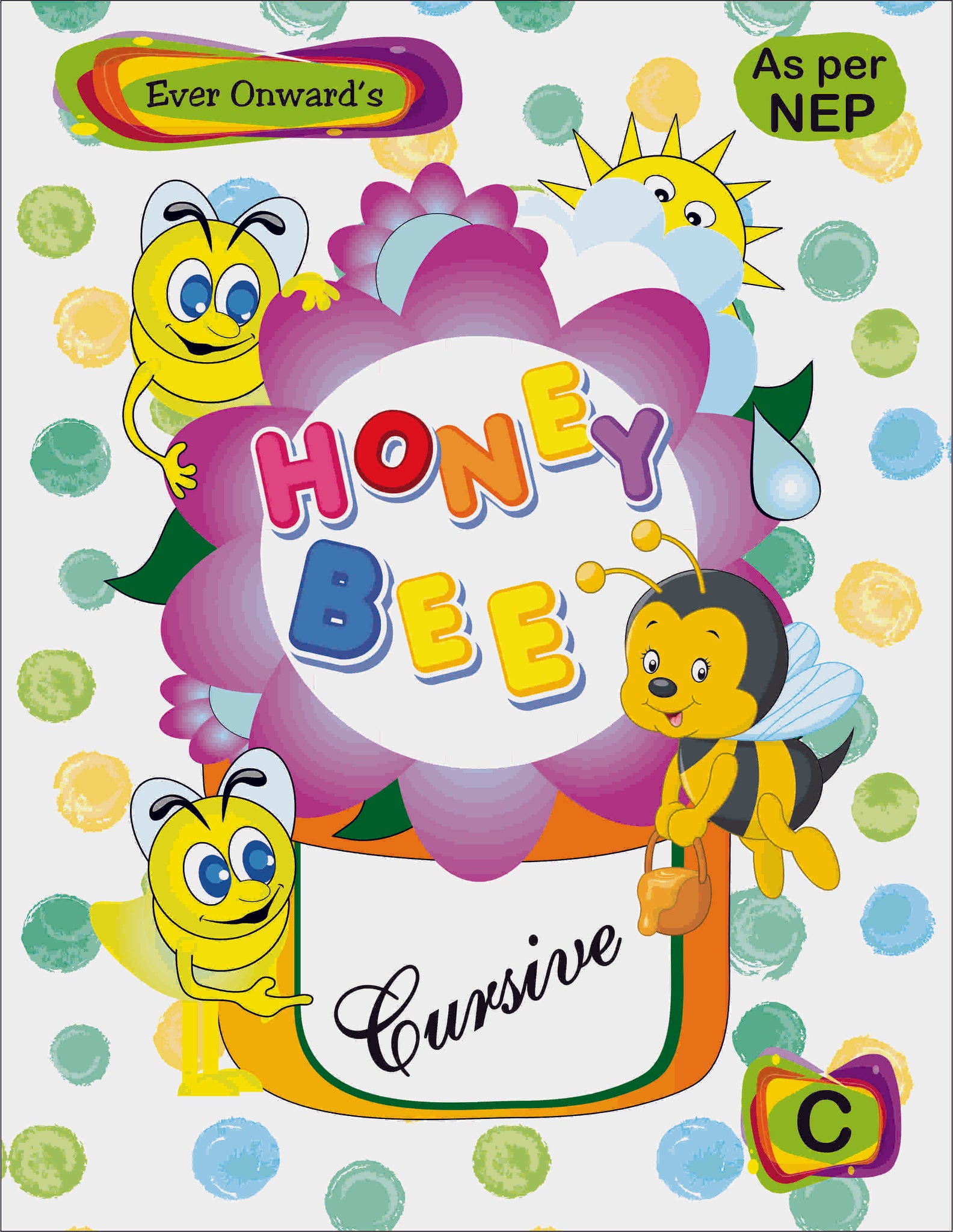 HONEY BEE CURSIVE C