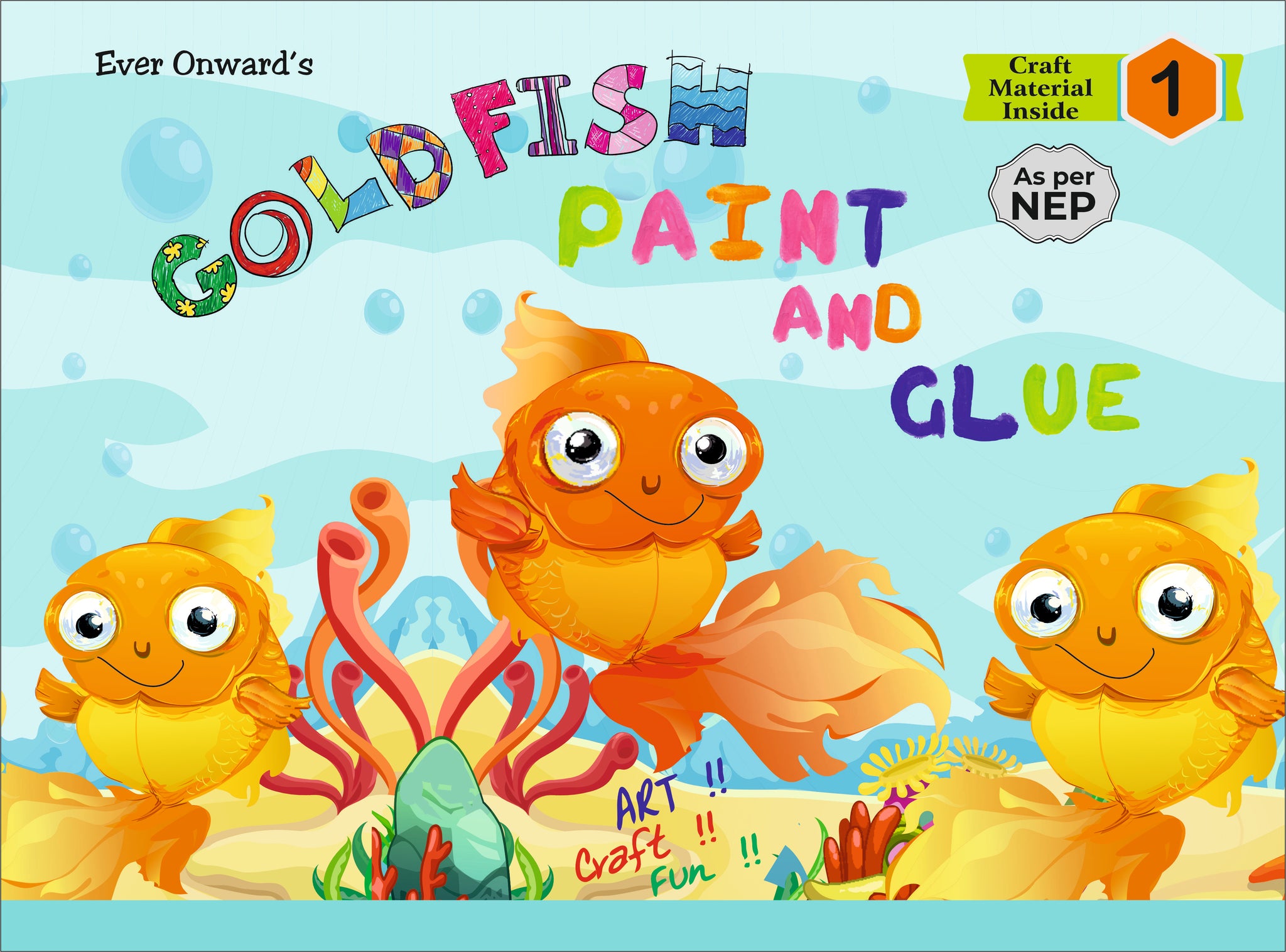 GOLDFISH PAINT AND GLUE- 1
